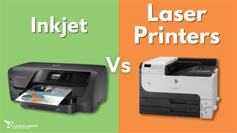 laser printer vs inkjet printer